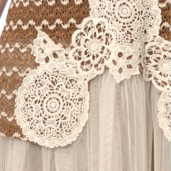 RYU SLEEVELESS DRESS W/TULLE BOTTOM - Picture 5 of 5